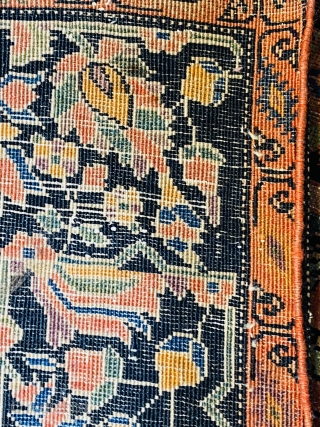 Nice Farahan size is 3x5 in good condition circa 1900                       