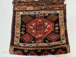 Nice Persian Bahktiary Saddell bag in good condition size is 2.7x5 (2.7x2.6)
Price is $$950                   