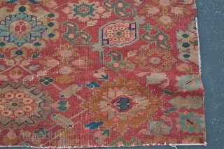 Persian Mahal Fragment rug size 3.7x6.9                           