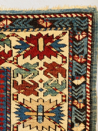 Nice Caucasian Shirvan rug size 4x5.9 circa 1900
Price $900                        