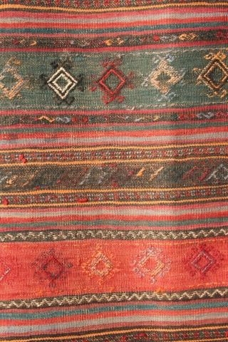 Persian Mashad Kilim  14X5.7ft  CC-6238                          