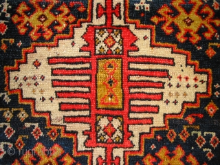 South Persian Bagface, 1865-1890 (some small areas of fuchsine in the border)
Good condition, 60x62cm, just washed.                 