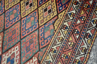 If you know what you're looking at, then you know how few and far between they are. Jaff Kurd rug, NW Persia, 3-10" x 6-9".  Very good condition. Circa 1910. $1,500  ...