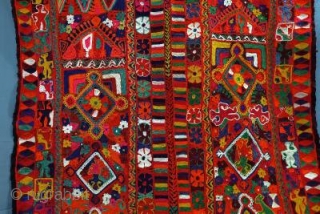 Iraqi Marsh Arab kilim/ wedding blanket. 160cm X 261cm                        