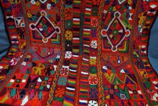 Iraqi Marsh Arab kilim/ wedding blanket. 160cm X 261cm                        