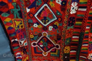 Iraqi Marsh Arab kilim/ wedding blanket. 160cm X 261cm                        