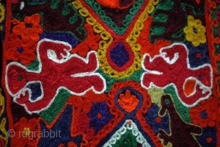 Iraqi Marsh Arab kilim/ wedding blanket. 160cm X 261cm                        
