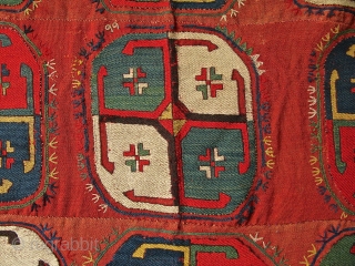 Uzbek Lakai Aygilem.size 360 x 126 cm,silk embroidery on wool.                       