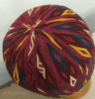 Tekke Turkmen baby hat                             