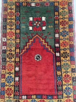 Konya prayer rug super colors                            