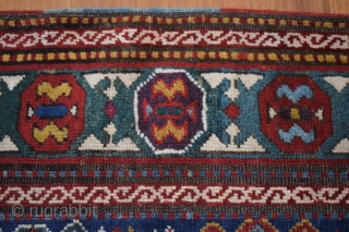 Antique Kazak 1,47*2,40

p.s;Back photo is original weave                          