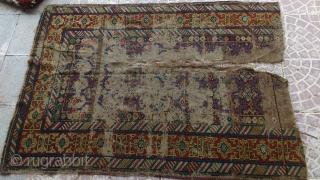 18th shirvan rug frakment
size=140x102cm                             