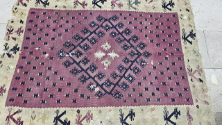 Antique SARKOY KILIM
Size:140*108 cm
                             