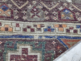 Late 18th century Anatolian Konya Keçimuhsine yastık
Size:100x52 cm
Please send email:salaberina@gmail.com                       