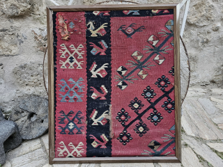 Antique Sarkoy Kilim fragment
Size:85x70 cm
Email:salaberina@gmail.com
                            