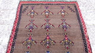 Anatolian Konya Obruk tulü rug
size=154x118                            