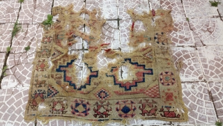 18 thc Cappadocia rug fragment
size=100x100cm                            