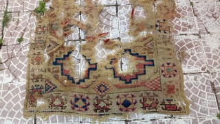 18 thc Cappadocia rug fragment
size=100x100cm                            