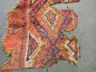 Central Anatolian Konya carpet Fragment
Size=110x80 cm                           