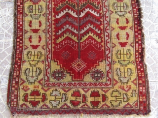 Turkish Anatolian Kavak rug 
size=122x90                            