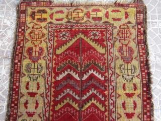 Turkish Anatolian Kavak rug 
size=122x90                            