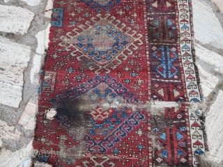 Southern Anatolia Sivas Area Antique rug fragment
Please contac
salaberina@gmail.com                         