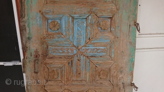 Ottoman period Greek door from cappadocia
Size =182*82 cm                         