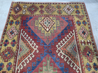 Antique Anatolian Cappadocia Rug
Size:270*100 cm
Old Repairs are available.
Please contact salaberina@gmail.com 
                      