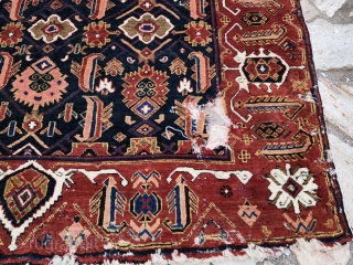 Antique Azerbaijcan Rug
Size.4'8x6'10 ft
Please contac salaberina@gmail.com                           