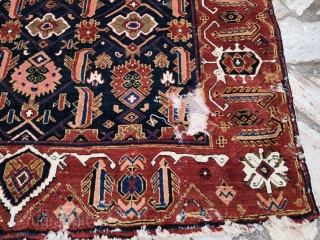 Antique Azerbaijcan Rug
Size.4'8x6'10 ft
Please contac salaberina@gmail.com                           