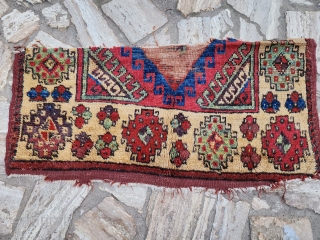Antique Anatolian Rug Fragment
Size:110x53 cm
Free Worldwide shipping                          