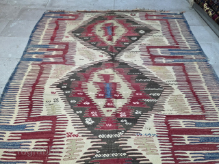 Antique Anatolian Afyon Kilim
Size:260x172 cm
Please contact me salaberina@gmail.com                         