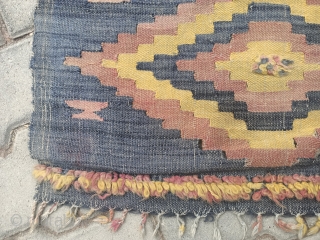 Antique manastır kilim fragment
size=87x67 cm                            