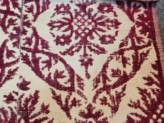 antique ottoman velvet fabric fragments

please contac us  salaberina@gmail.com                        