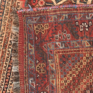 Small Khamseh rug, 160 x 126 cm , gently washed is looking for a new home.                 