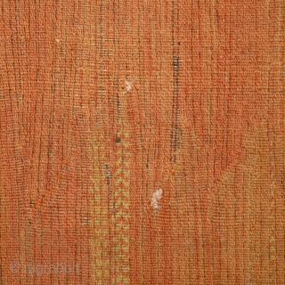 Antique Khorassan carpet, mid 19th, 330x470cm, worn, damaged, cut and shut. Most beautiful colours, alas the back looks better than the front.Amazing shades of peach, apricot and sunset.     