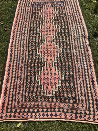 Kurdish kilim, 235x131cm, beginning of 20th century, mint condition

Please contact christinawiese.ceramics@gmail.com

Sorry the system turned all my pics to the wrong side.            