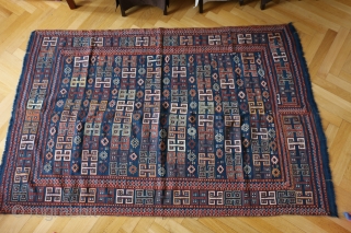 Verneh kilim, size 205 cm times 134 cm                         