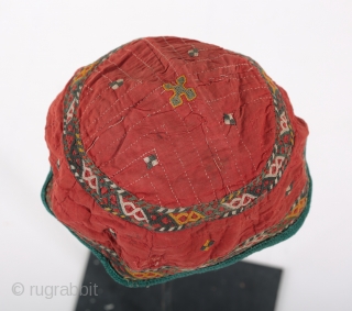 hat from central asia - turkmenistan                           