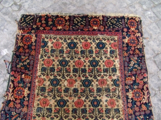 Persian Senneh Rug Fragment  size  180 X 090                       