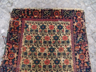 Persian Senneh Rug Fragment  size  180 X 090                       