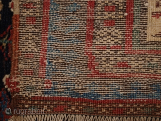 Antique South Caucasian Kurdish or Shahsavan runner, with all over boteh and shrub design. www.knightsantiques.co.uk 

Size: 12ft 11in x 3ft 11in (394 x 120cm). 

Circa 1880.

The indigo field is filled with large  ...