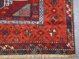 Antique Eastern Anatolian Kurdish Yuruk long rug with four medallion design. www.knightsantiques.co.uk 

Size: 7ft 5in x 3ft 8in (227 x 113cm).

Circa 1890.

An excellent example of a Yuruk long rug, with a classic  ...