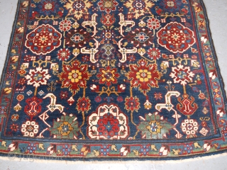 Antique Caucasian Kuba fragment with inscription. click the link www.knightsantiques.co.uk  to view more items. Size: 7ft 7in x 4ft 1in (230 x 125cm).

Antique Caucasian Kuba rug fragment with the Afshan design.

19th  ...