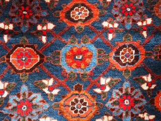 A superb Antique Varamin region kelleh (long rug) with mina khani design. click the link www.knightsantiques.co.uk to view more items.

Circa 1900 Size: 9ft 8in x 4ft 11in (295 x 150cm).

The ground colour  ...