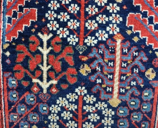 A pair of very beautiful north west Persian (Joshlagan?) runners, with very good wool and excellent dyes including a rich aubergine, in as found condition. Missing outer guards, areas of wear etc.  ...