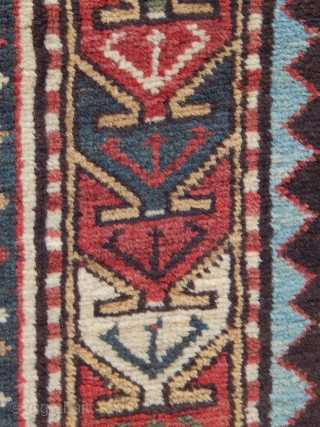 Antique Armenian Kaarabagh  --  19th century  --  47 1/2"  x  103" -- Perfect pile with No Restoration and all good dyes.
Please contact me through my email:  ...
