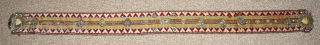 Antique Uzbek cross stitches belt, Spectacular silver, and colours. Offered fair price.                     