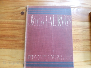 4 Oriental Rug Books:

Prayer Rugs Textile Museum, 1974, soft cover, good condition.

Oriental Rugs Smithsonian Cooper-Hewitt, 1979, hard cover, dust jacket, good condition.

Oriental rugs, Mumford, 1902, hard cover, fair condition.

Oriental Rugs, Holt, 1927,  ...