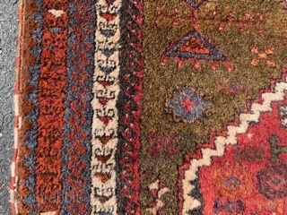 Turkish Prayer rug,  early 20th century,  3-2 x 4-2 (97 x 127),  very good condition,  full pile,  fine weave,  very nice side bindings,  rug was  ...